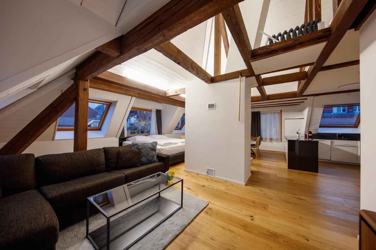 Berg & Berg Apartments - Spiez Self-Check-In エクステリア 写真