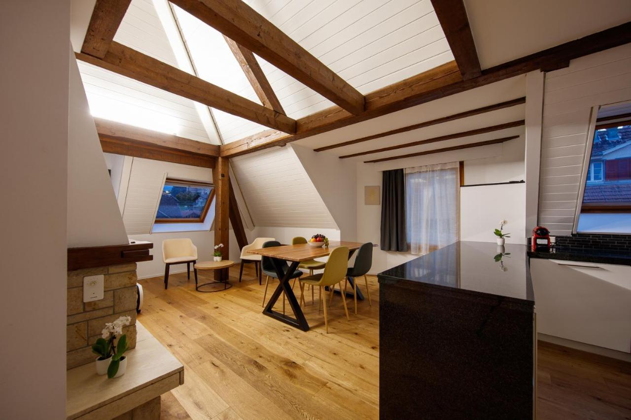 Berg & Berg Apartments - Spiez Self-Check-In エクステリア 写真
